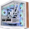 Thermaltake View 380 WS ARGB Gaming Midi Tower Κουτί Υπολογιστή με Πλαϊνό Παράθυρο Snow White