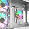 Thermaltake View 380 WS ARGB Gaming Midi Tower Κουτί Υπολογιστή με Πλαϊνό Παράθυρο Snow White