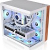 Thermaltake View 380 WS ARGB Gaming Midi Tower Κουτί Υπολογιστή με Πλαϊνό Παράθυρο Snow White