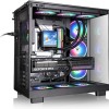 Thermaltake View 380 XL WS ARGB Midi Tower Κουτί Υπολογιστή με Πλαϊνό Παράθυρο Μαύρο