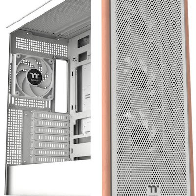 Thermaltake S370 WS Gaming Midi Tower Κουτί Υπολογιστή Λευκό