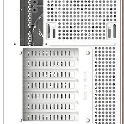 Thermaltake S370 WS Gaming Midi Tower Κουτί Υπολογιστή Λευκό