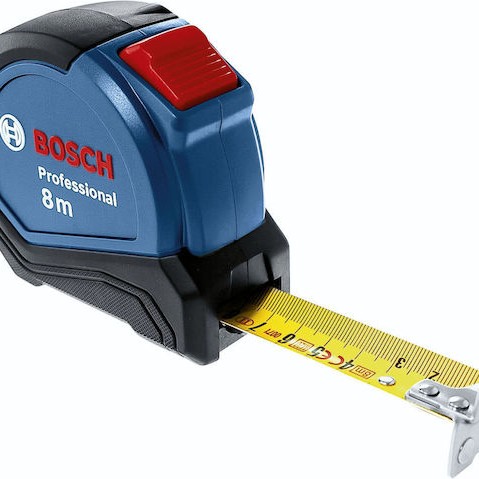 Bosch Μετροταινία με Αυτόματη Επαναφορά 8m