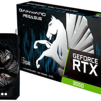 Gainward GeForce RTX 3050 6GB GDDR6 StormX Κάρτα Γραφικών NE63050018JE-1072E
