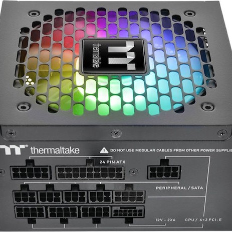 Thermaltake Germanium Pro RGB 1000W Μαύρο Τροφοδοτικό Υπολογιστή Full Modular 80 Plus Gold
