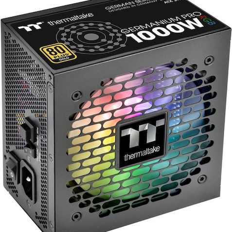 Thermaltake Germanium Pro RGB 1000W Μαύρο Τροφοδοτικό Υπολογιστή Full Modular 80 Plus Gold