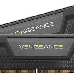 Corsair Vengeance DDR5 64GB RAM με 2x32GB Modules και Ταχύτητα 6000 για Desktop