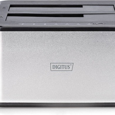 Digitus Docking Station για 2 Σκληρούς Δίσκους SATA 3.5