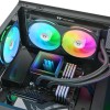 Thermaltake TH240 V3 ARGB Sync AIO (v3) Υδρόψυξη Επεξεργαστή Τριπλού Ανεμιστήρα 120mm για Socket AM4/AM5/1700/1200/115x