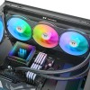 Thermaltake TH360 V3 ARGB Sync AIO Υδρόψυξη Επεξεργαστή Τριπλού Ανεμιστήρα 120mm για Socket AM4/AM5/1700/1200/115x