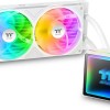 Thermaltake TH240 V3 ARGB Sync AIO (v3) Υδρόψυξη Επεξεργαστή Διπλού Ανεμιστήρα 120mm για Socket AM4/AM5/1700/1200/115x Λευκή