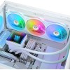 Thermaltake TH360 V3 ARGB Sync AIO (v3) Υδρόψυξη Επεξεργαστή Τριπλού Ανεμιστήρα 120mm για Socket AM4/AM5/1700/1200/115x Λευκή