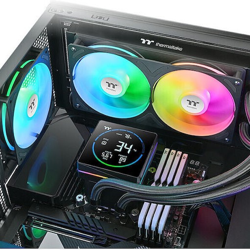 Thermaltake TH240-S V3 ARGB Sync (v3) Υδρόψυξη Επεξεργαστή Διπλού Ανεμιστήρα 120mm για Socket AM4/AM5/1700/1200/115x