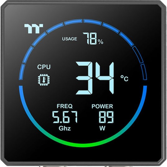 Thermaltake TH360-S (v3) Υδρόψυξη Επεξεργαστή Τριπλού Ανεμιστήρα 120mm για Socket AM4/AM5/1700/1200/115x με ARGB Φωτισμό