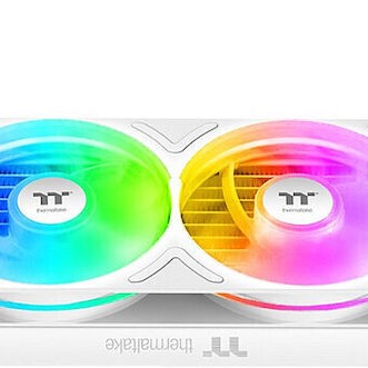 Thermaltake TH240-S V3 ARGB Sync (v3) Υδρόψυξη Επεξεργαστή Διπλού Ανεμιστήρα 120mm για Socket AM4/AM5/1700/1200/115x Λευκή