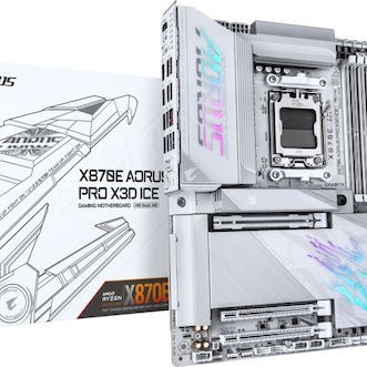 Gigabyte X870E AORUS PRO X3D ICE Motherboard ATX με AMD AM5 Socket