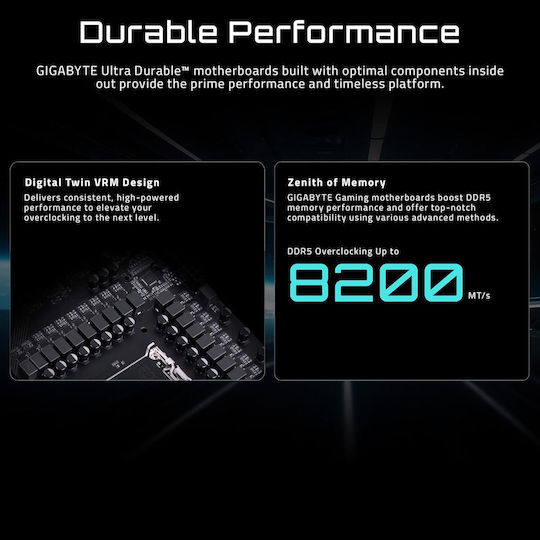 Gigabyte X870E Aorus Elite X3D Wi-Fi Motherboard ATX με AMD AM5 Socket