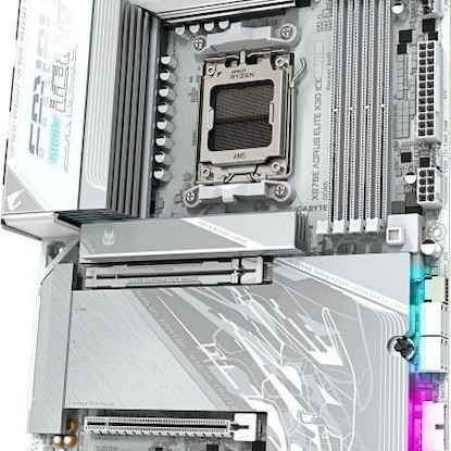 Gigabyte X870 Aorus Elite X3D Ice Motherboard ATX με AMD AM5 Socket