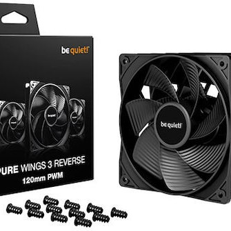 Be Quiet Pure Wings 3 Reverse Case Fan 120mm 3τμχ