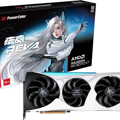 PowerColor Radeon RX 9070 XT 16GB GDDR6 Hellhound Reva Edition Κάρτα Γραφικών