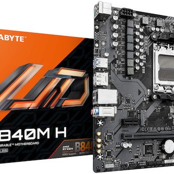 Gigabyte B840M H Motherboard Micro ATX με AMD AM5 Socket