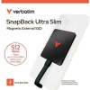 Verbatim Snapback Ultra Slim USB-C Εξωτερικός SSD 512GB 2.5