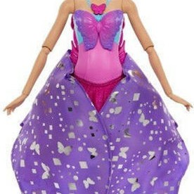 Barbie Μπαλαρίνα Πεταλούδα Κούκλα για 3+ Ετών
