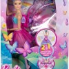 Barbie Μπαλαρίνα Πεταλούδα Κούκλα για 3+ Ετών