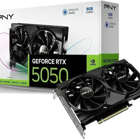 PNY GeForce RTX 5050 8GB GDDR6 Dual Κάρτα Γραφικών