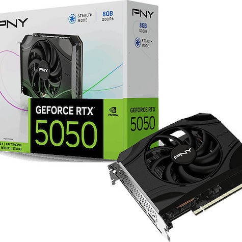PNY GeForce RTX 5050 8GB GDDR6 Single Κάρτα Γραφικών