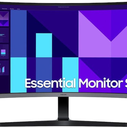 Samsung Essential Monitor S3 S39GD VA HDR Curved Monitor 32