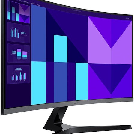 Samsung Essential Monitor S3 S39GD VA HDR Curved Monitor 32