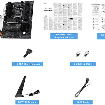 MSI PRO B840-S EVO WIFI6E Motherboard ATX με AMD AM5 Socket 7E93-001R