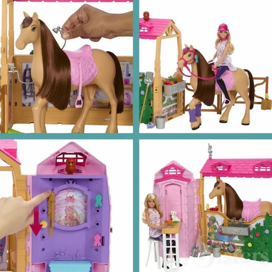 Barbie Mysteries The Great Horse Chase Ultimate Stable Σετ Κούκλας για 3+ Ετών