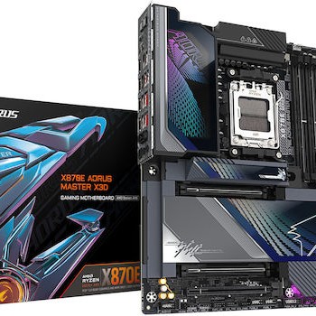 Gigabyte X870E Aorus Master X3D Wi-Fi Motherboard ATX με AMD AM5 Socket