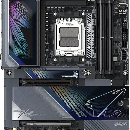 Gigabyte X870E Aorus Master X3D Wi-Fi Motherboard ATX με AMD AM5 Socket