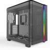 Montech King 95 Midi Tower Κουτί Υπολογιστή με Πλαϊνό Παράθυρο Μαύρο