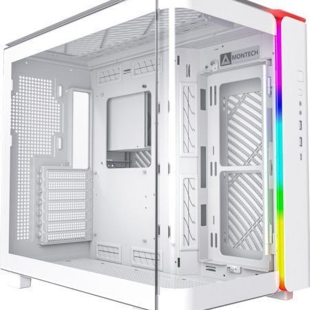 Montech King 95 Midi Tower Κουτί Υπολογιστή με Πλαϊνό Παράθυρο Λευκό