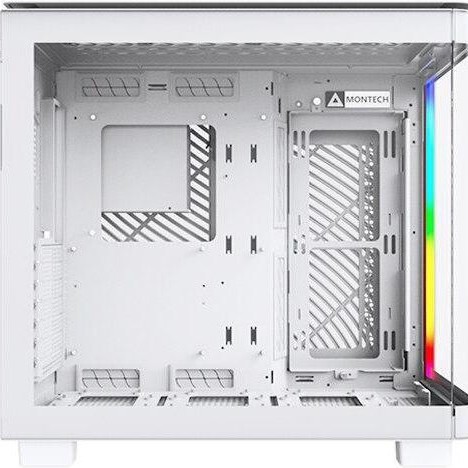 Montech King 95 Midi Tower Κουτί Υπολογιστή με Πλαϊνό Παράθυρο Λευκό