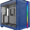 Montech King 95 Midi Tower Κουτί Υπολογιστή με Πλαϊνό Παράθυρο Μπλε