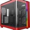 Montech King 95 Midi Tower Κουτί Υπολογιστή με Πλαϊνό Παράθυρο Κόκκινο