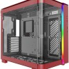 Montech King 95 Midi Tower Κουτί Υπολογιστή με Πλαϊνό Παράθυρο Κόκκινο