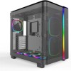 Montech King 95 Pro Midi Tower Κουτί Υπολογιστή με Πλαϊνό Παράθυρο Μαύρο