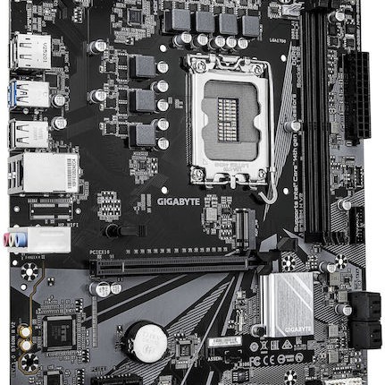 Gigabyte B760M H DDR4 rev. 2.0 Motherboard Micro ATX με Intel 1700 Socket