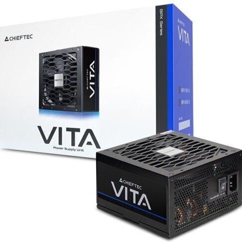 Chieftec Vita 650W Μαύρο Τροφοδοτικό Υπολογιστή Full Wired 80 Plus Bronze