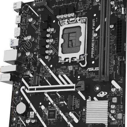 Asus Prime B760M-F WIFI Motherboard Micro ATX με Intel 1700 Socket 90MB1N00-M0EAY0
