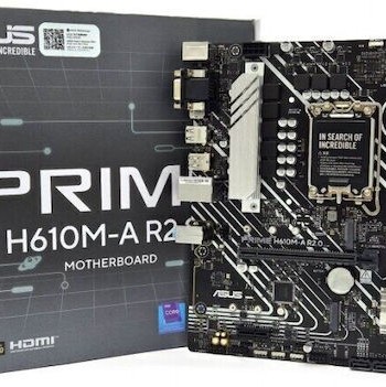 Asus PRIME H610M-A Motherboard ATX με AMD AM5 Socket 90MB1MJ0-M0EAY0