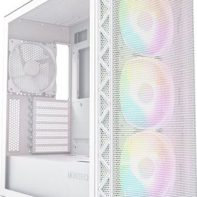 Montech Air 903 Max Gaming Midi Tower Κουτί Υπολογιστή με Πλαϊνό Παράθυρο Λευκό