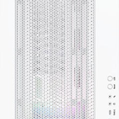 Montech Air 903 Max Gaming Midi Tower Κουτί Υπολογιστή με Πλαϊνό Παράθυρο Λευκό