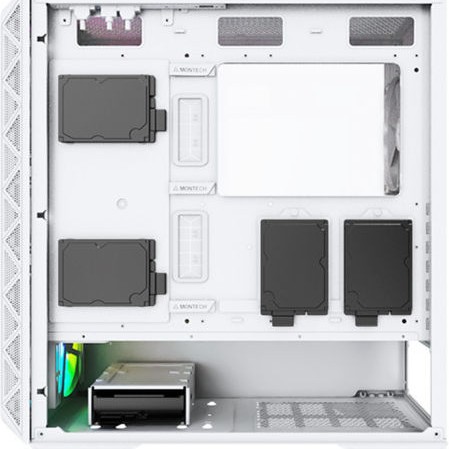 Montech Air 903 Max Gaming Midi Tower Κουτί Υπολογιστή με Πλαϊνό Παράθυρο Λευκό
